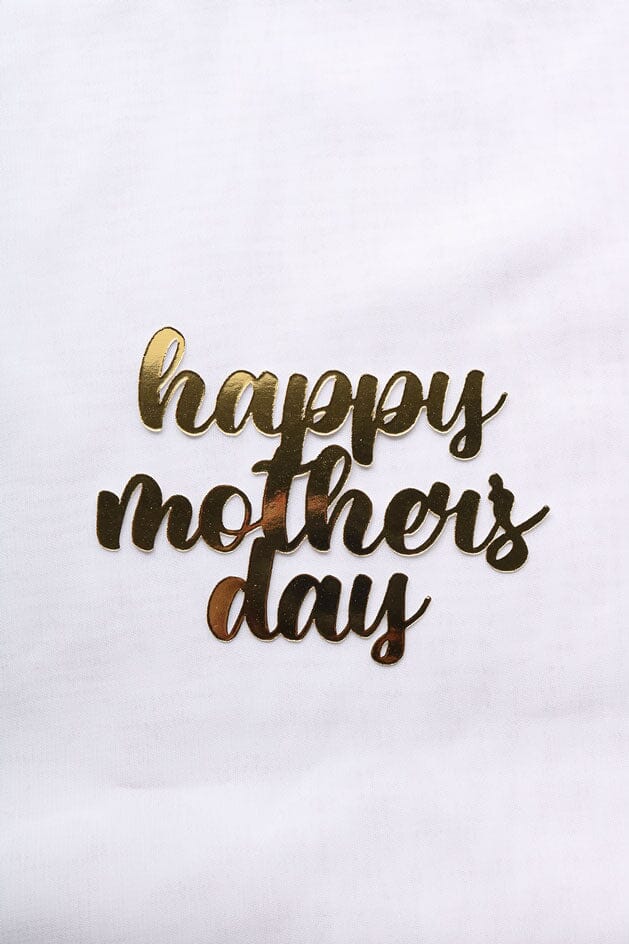 Cake Topper - Same Day Cake topper The Daily Knead Happy Mother's Day 