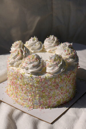 
                  
                    Load image into Gallery viewer, Birthday Cake Cake The Daily Knead Midi Vanilla Multi-colored
                  
                