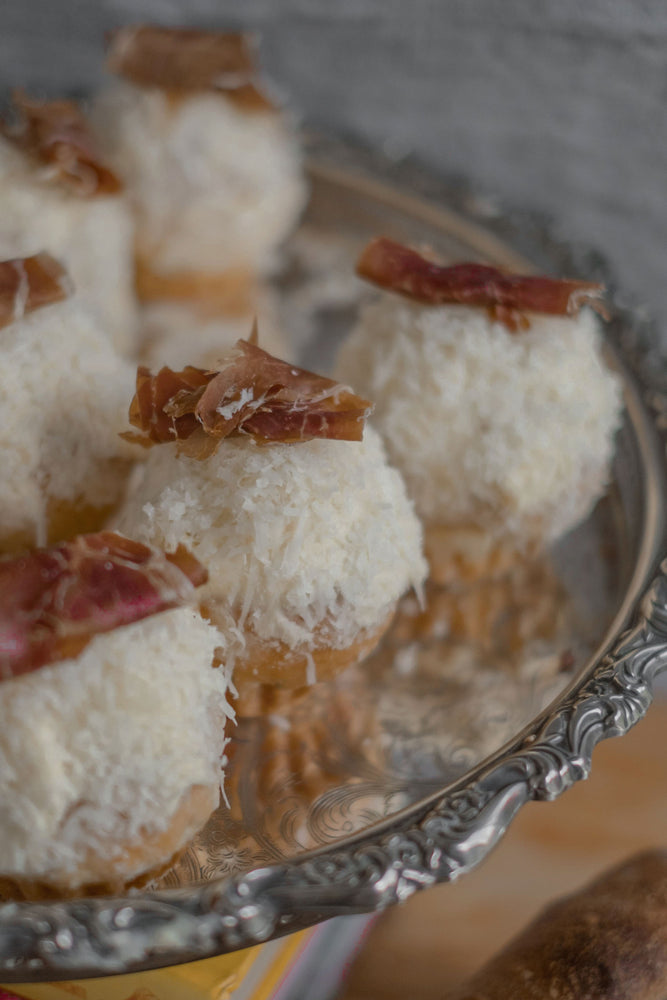 
                  
                    Load image into Gallery viewer, Jamón Manchego Ensaymada - Same Day The Daily Knead Bakery 
                  
                
