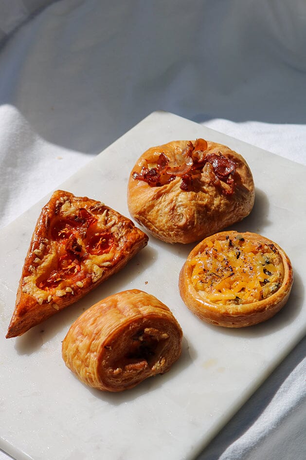 
                  
                    Load image into Gallery viewer, Savory Croissants - MKT PopUp The Daily Knead Savory Pastry Box (set) 
                  
                