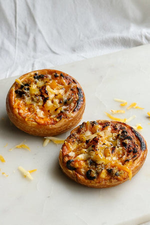 
                  
                    Load image into Gallery viewer, Savory Croissants - MKT PopUp The Daily Knead Tex-Mex (by the piece) 
                  
                