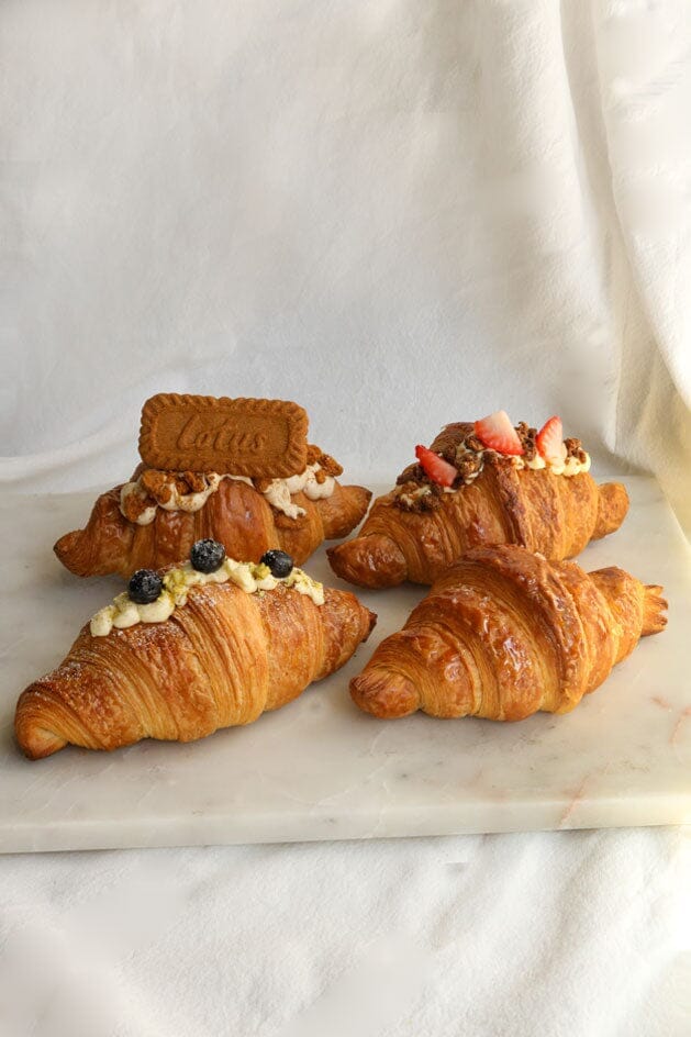 Seasonal Croissant Box - MKT Holiday Collection The Daily Knead 