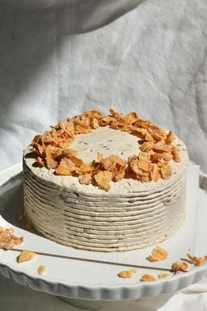 
                  
                    Load image into Gallery viewer, Cereal Milk Cortado Cake - MKT Sweet The Daily Knead 
                  
                