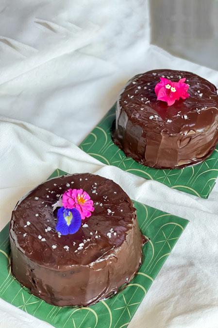 
                  
                    Load image into Gallery viewer, Chocolate Olive Oil Cake - Same Day Sweet The Daily Knead Classic (Midi) 
                  
                