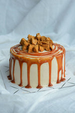 Coffee Caramel Crunch Cake- MKT Sweet The Daily Knead Midi 