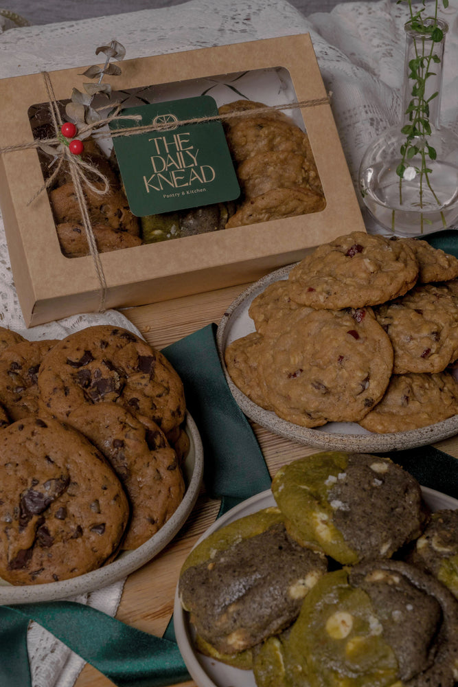 Cookie Box Sampler - Same Day Christmas Set The Daily Knead Bakery 