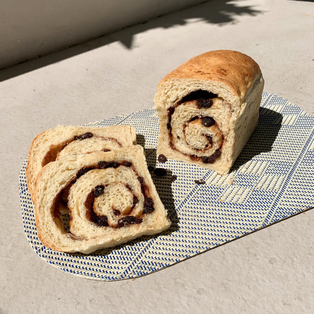 
                  
                    Load image into Gallery viewer, Copy of Sourdough Cinnamon Raisin Loaf - Sunae bread The Daily Knead Bakery 
                  
                