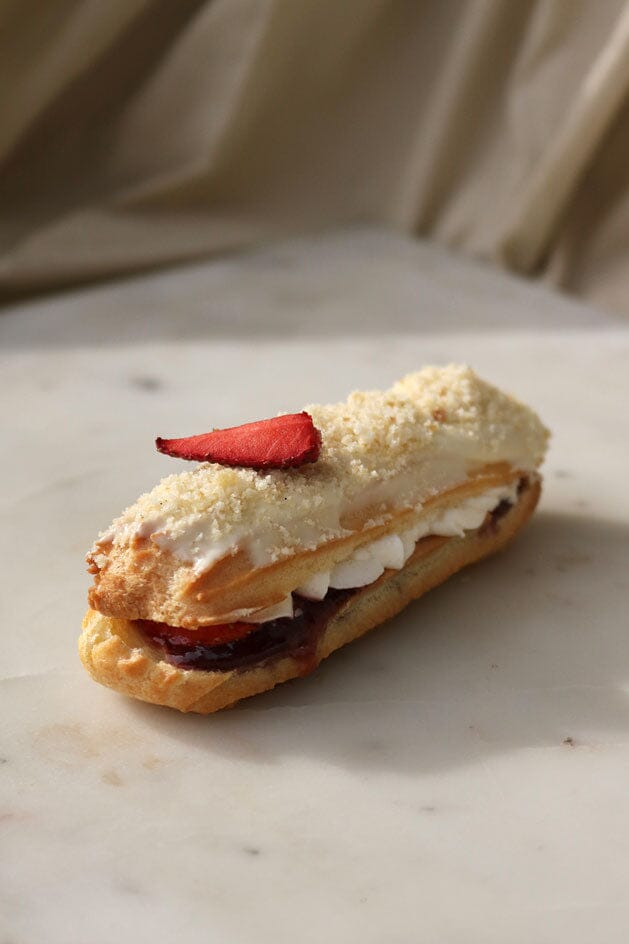 
                  
                    Load image into Gallery viewer, Eclair - MKT Cookie The Daily Knead Bakery Strawberry Shortcake 
                  
                