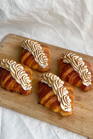
                  
                    Load image into Gallery viewer, Flavored Croissants Sweet The Daily Knead Calamansi Caramel 
                  
                