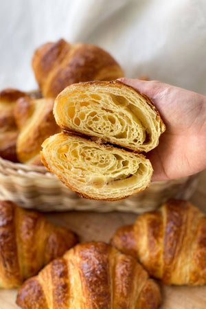 
                  
                    Load image into Gallery viewer, French Croissant Bread The Daily Knead 
                  
                