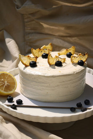 
                  
                    Load image into Gallery viewer, Lemon Blueberry Cake - MKT Sweet The Daily Knead 
                  
                