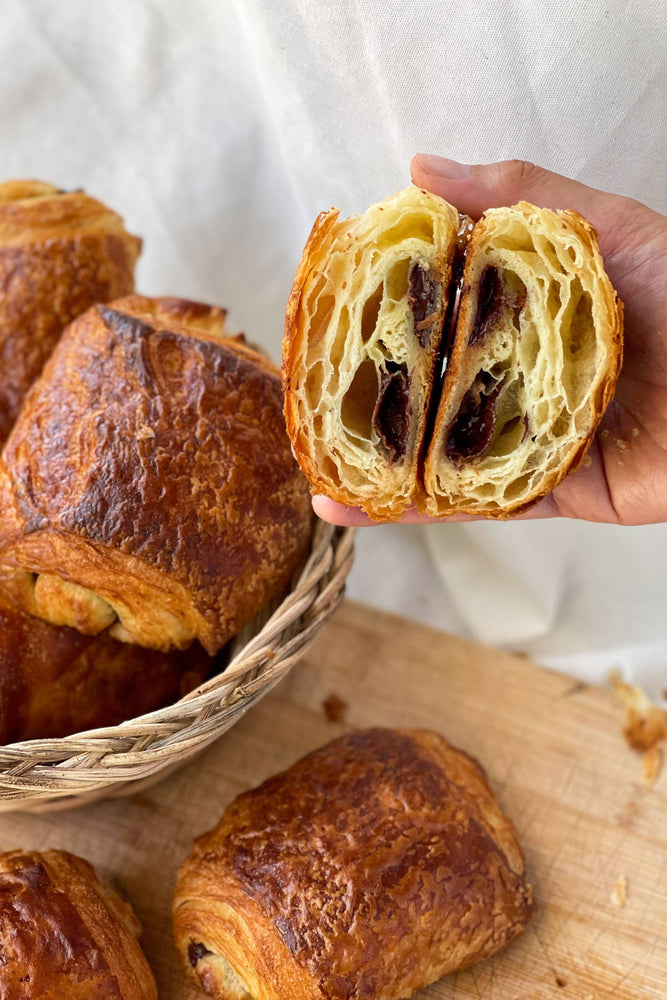 
                  
                    Load image into Gallery viewer, Pain au Chocolat Sweet The Daily Knead 
                  
                