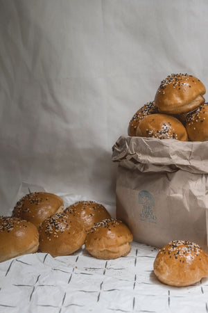 
                  
                    Load image into Gallery viewer, Potato Brioche Buns - Same Day Bread The Daily Knead Bakery Regular Buns (6 pcs) 
                  
                