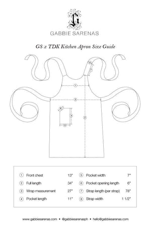 
                  
                    Load image into Gallery viewer, Socorro Kitchen Apron The Daily Knead 
                  
                