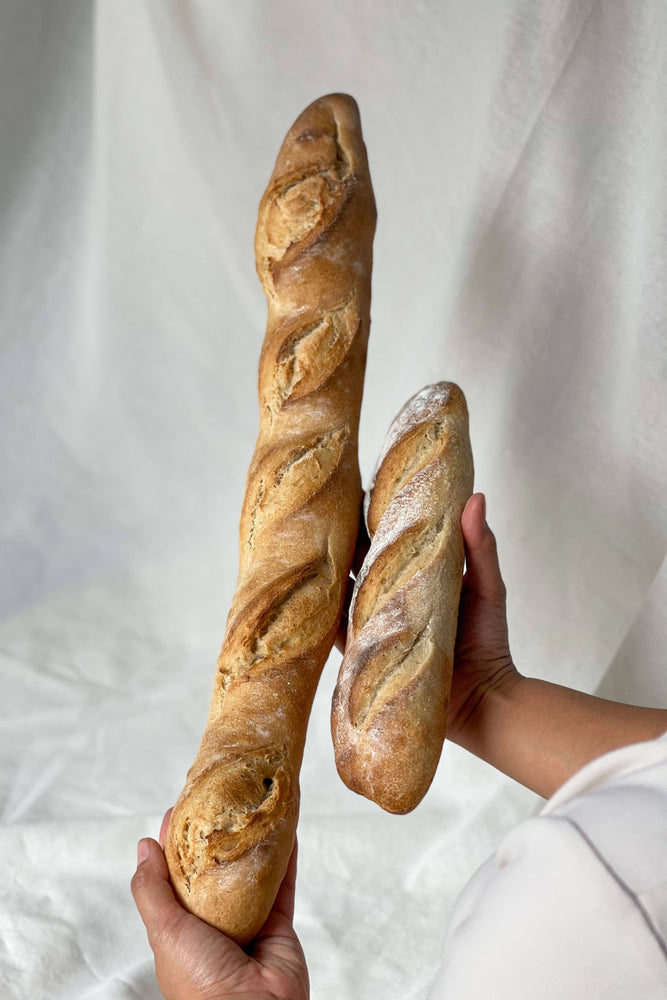 
                  
                    Load image into Gallery viewer, Sourdough Baguette Bread The Daily Knead 
                  
                