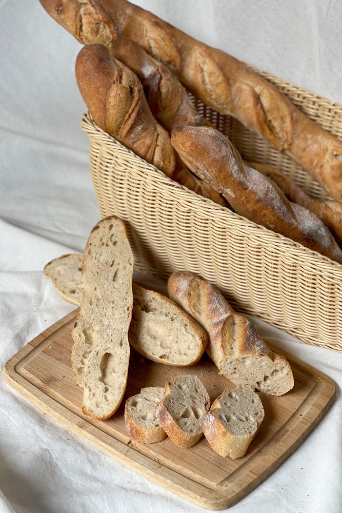 
                  
                    Load image into Gallery viewer, Sourdough Baguette Bread The Daily Knead 
                  
                