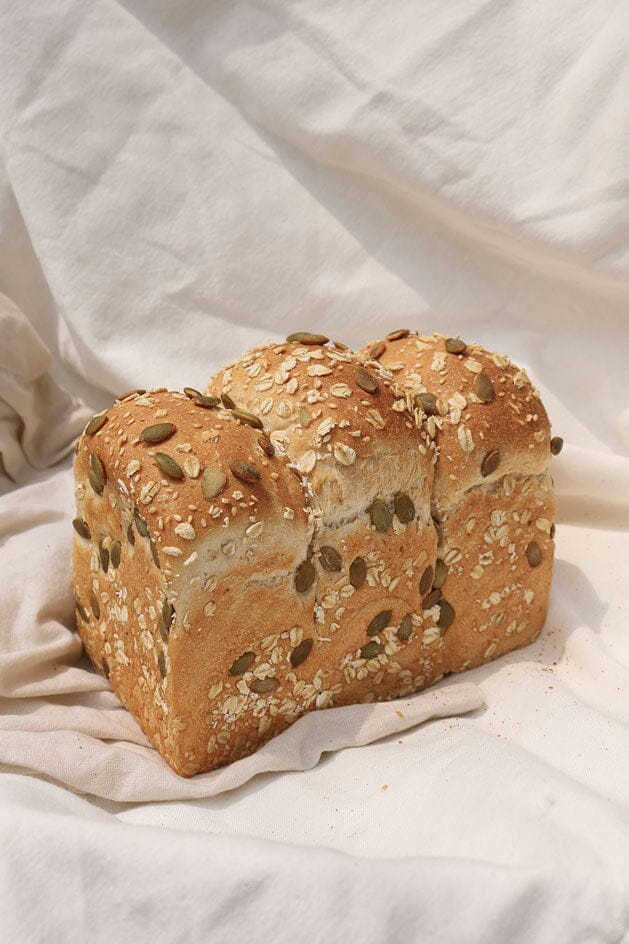 
                  
                    Load image into Gallery viewer, Sourdough Seeded Loaf Bread The Daily Knead 
                  
                