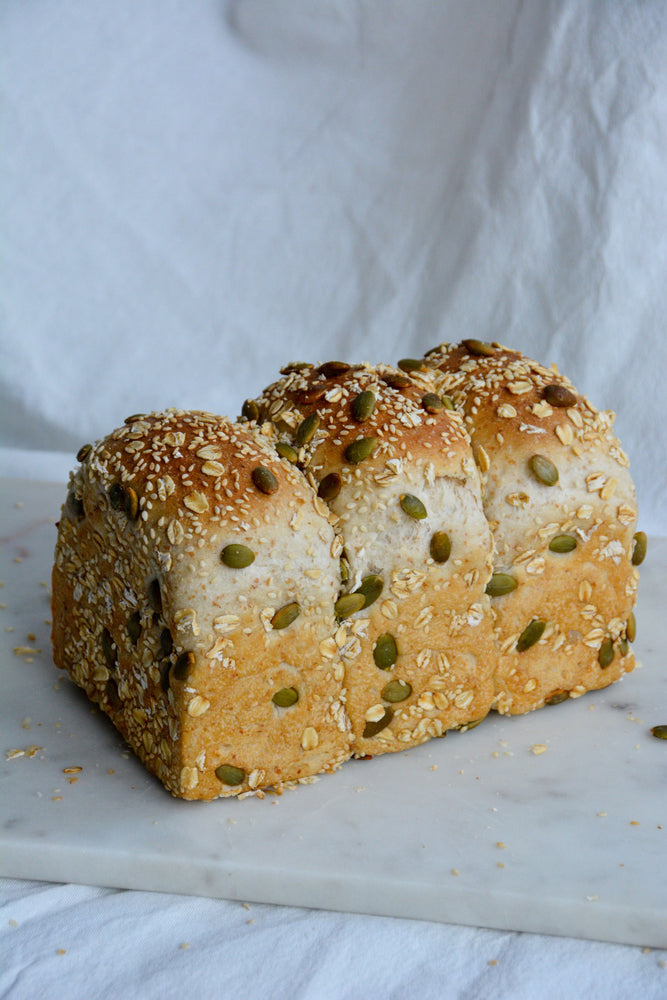 Sourdough Seeded Loaf - Same Day Sweet The Daily Knead 